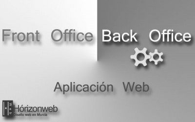 ¿Qúe es una aplicación web? ¿Que són el backOffice y frontOffice?