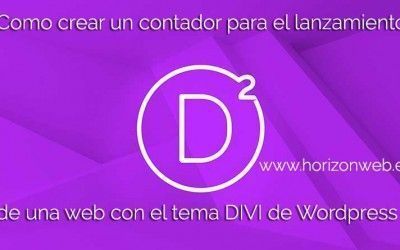 Cómo hacer el lanzamiento de una web con el tema DIVI y sin plugins