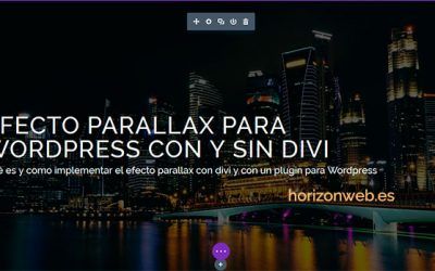 Qué es y cómo añadir el efecto Parallax en WordPress + Vídeo