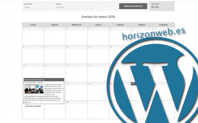 Cómo crear una agenda o calendario de eventos en WordPress