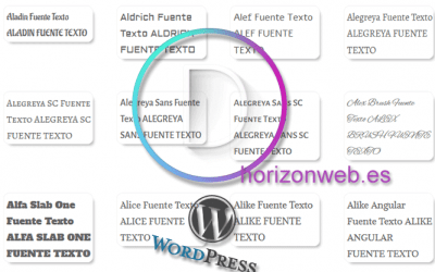 Cómo usar Google Fonts / Biblioteca de fuentes de la plantilla Divi (Divi fonts)