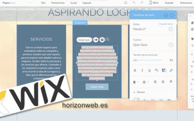 Cómo añadir textos a páginas con WIX y etiquetas HTML (H1…H6) (incluye vídeo)