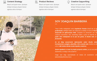 Reto 4 Taller WordPress: Crear una sección atractiva de ancho completo con una imagen y un color de fondo en diagonal
