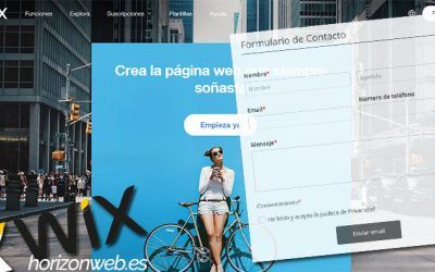 Cómo crear un formulario de contacto con WIX