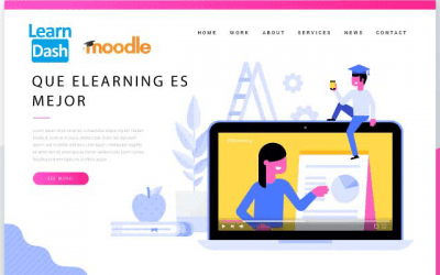 Plataformas e-learning: Learndash WordPress VS Moodle
