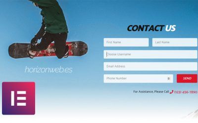 Cómo crear una formulario de contacto con Elementor que cumpla la RGPD