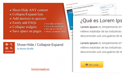 Cómo añadir un Enlace o botón de leer más desplegable en WordPress (Desplegar contenido, mostrar – ocultar)