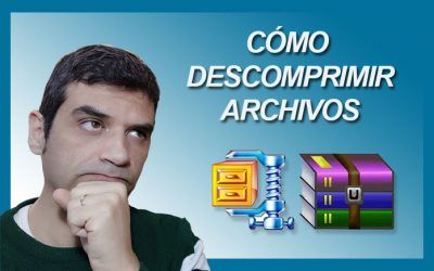 Cómo descomprimir archivos ZIP, RAR, TAR, GZIP en Windows 10, 8, 7, Vista FÁCIL y gratis- Abrir archivos comprimidos. + VÍDEO